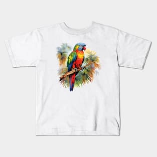 Rainbow Lorikeet Kids T-Shirt